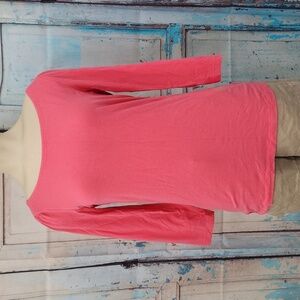 Lilly Pullitzer 3/4 Sleeve Scoop Neck Shirt